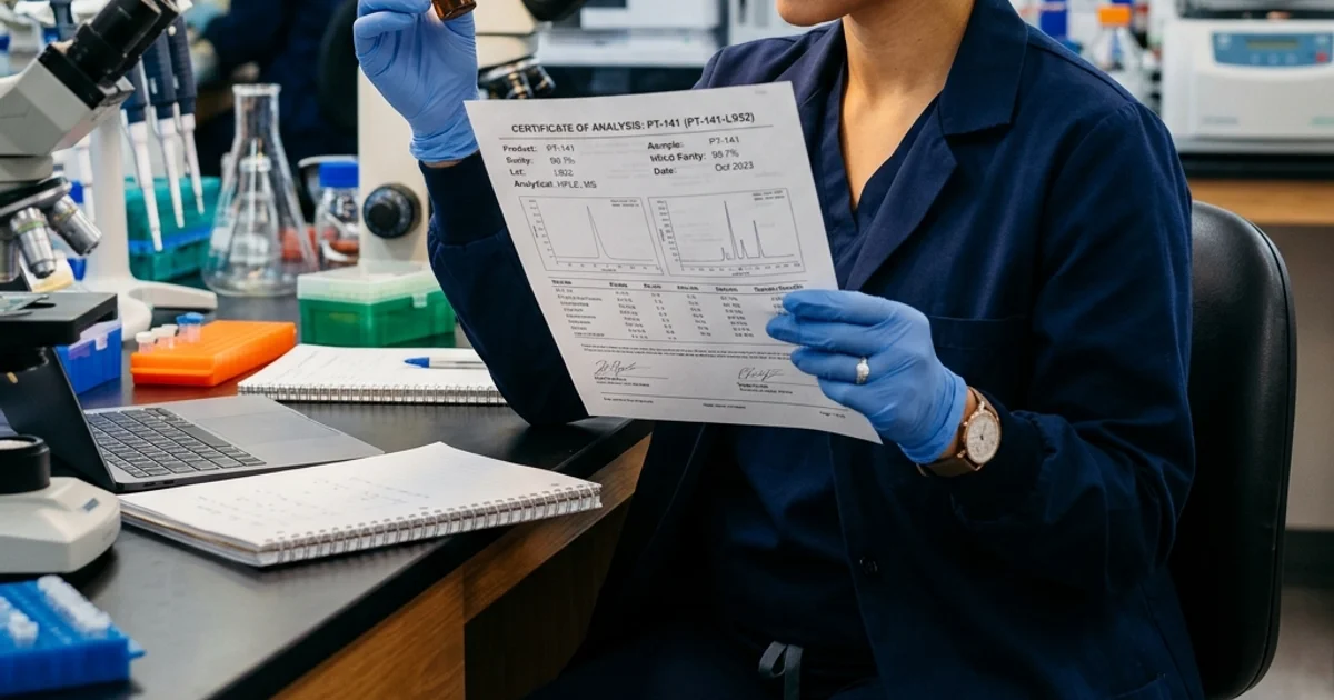 Peptide Critic: Sourcing Research Peptides and COA Verification